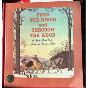 Over the River & Through the Wood Lydia Maria Child 1974 Scholastic 1st Print pb